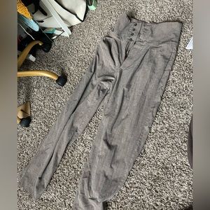 Silence and noise size 2 super high waist plaid pants